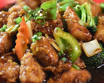 Come with Fried Rice, Egg Roll, and Crab Rangoon